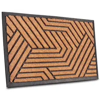 Netto Marken-Discount NYVI Fußmatte Kokos - Rutschfest, Wetterfest, für Innen und Außen Größe:45x75 cmFarbe:Labyrinth Angebot