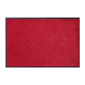 Netto Marken-Discount NYVI Fußmatte Wash & Clean - Wetterfest, Saugstark, Rutschfest Farbe:BordeauxGröße:120x180 cm Angebot