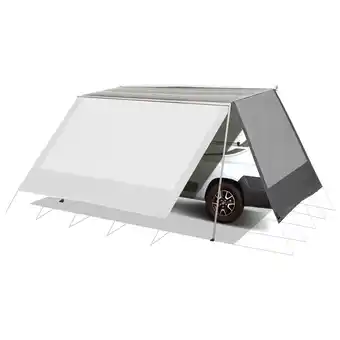 Netto Marken-Discount BRUNNER Sonnensegel Seitenwand Markise Belveder Camping Bus Sonnendach Wohnwagen Angebot