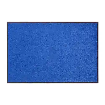 Netto Marken-Discount NYVI Fußmatte Wash & Clean - Wetterfest, Saugstark, Rutschfest Farbe:BlauGröße:40x60 cm Angebot