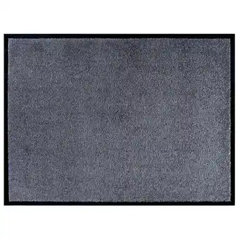 Netto Marken-Discount NYVI Fußmatte Unicolored - Pflegeleicht, Strapazierfähig, Anti-Rutsch Farbe:GrauGröße:60x80 cm Angebot