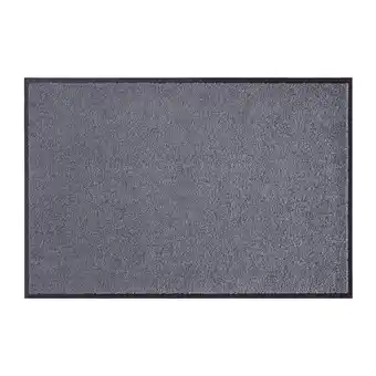 Netto Marken-Discount NYVI Fußmatte Wash & Clean - Wetterfest, Saugstark, Rutschfest Farbe:GrauGröße:40x60 cm Angebot