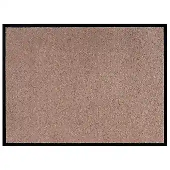 Netto Marken-Discount NYVI Fußmatte Unicolored - Pflegeleicht, Strapazierfähig, Anti-Rutsch Farbe:BeigeGröße:60x80 cm Angebot
