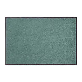 Netto Marken-Discount NYVI Fußmatte Wash & Clean - Wetterfest, Saugstark, Rutschfest Farbe:OlivgrünGröße:90x150 cm Angebot
