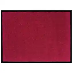 Netto Marken-Discount NYVI Fußmatte Unicolored - Pflegeleicht, Strapazierfähig, Anti-Rutsch Farbe:RotGröße:80x120 cm Angebot