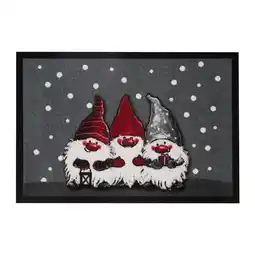 Netto Marken-Discount NYVI Fußmatte Printy - Rutschfest, Waschbar, für Innen und Außen Größe:40x60 cmFarbe:Christmas Angebot