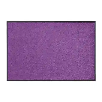 Netto Marken-Discount NYVI Fußmatte Wash & Clean - Wetterfest, Saugstark, Rutschfest Größe:40x60 cmFarbe:Violett Angebot