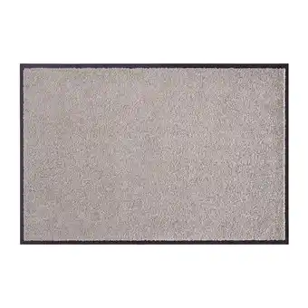 Netto Marken-Discount NYVI Fußmatte Wash & Clean - Wetterfest, Saugstark, Rutschfest Farbe:TaupeGröße:120x180 cm Angebot