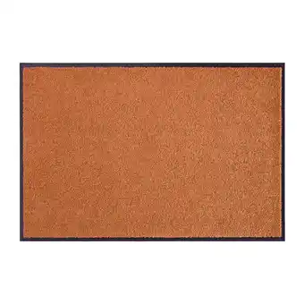 Netto Marken-Discount NYVI Fußmatte Wash & Clean - Wetterfest, Saugstark, Rutschfest Farbe:OrangeGröße:60x90 cm Angebot
