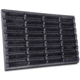 Netto Marken-Discount NYVI Fußmatte Robust - Rutschfest, Wetterfest, für Innen und Außen Farbe:SchwarzGröße:45x75 cm Angebot
