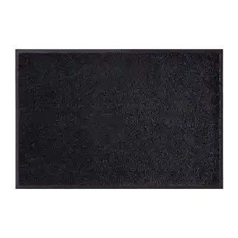 Netto Marken-Discount NYVI Fußmatte Wash & Clean - Wetterfest, Saugstark, Rutschfest Farbe:SchwarzGröße:40x60 cm Angebot