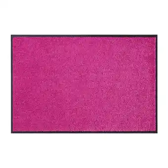 Netto Marken-Discount NYVI Fußmatte Wash & Clean - Wetterfest, Saugstark, Rutschfest Größe:40x60 cmFarbe:Himbeerrot Angebot