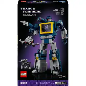 Netto Marken-Discount LEGO Konstruktionsspielzeug Icons Transformers: Soundwave Angebot