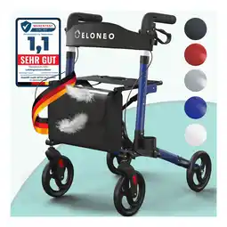 Netto Marken-Discount Leichtgewichtrollator Move, Blau Angebot