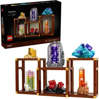 Netto Marken-Discount LEGO Konstruktionsspielzeug Ideas Mineraliensammlung Angebot