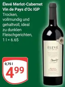 Globus Élevé Merlot-Cabernet Vin de Pays d'Oc IGP Angebot