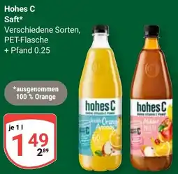 Globus Hohes C Saft Angebot