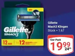 Globus Gillette Mach3 Klingen Angebot