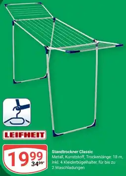 Globus LEIFHEIT Standtrockner Classic Angebot