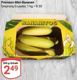 Globus Premium Mini-Bananen Angebot