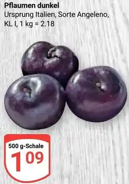 Globus Pflaumen dunkel Angebot