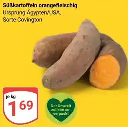 Globus Süßkartoffeln orangefleischig Angebot