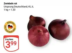 Globus Zwiebeln rot Angebot