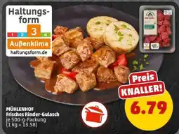 PENNY MÜHLENHOF Frisches Rinder-Gulasch Angebot