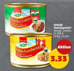 PENNY EIFELER Fleischgericht Angebot