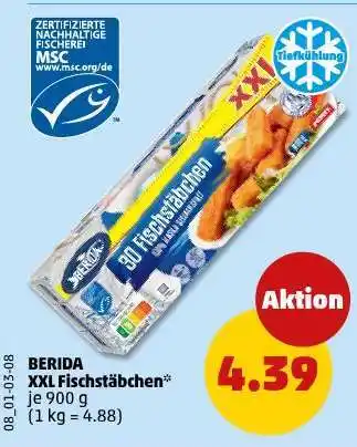 PENNY BERIDA XXL Fischstäbchen Angebot