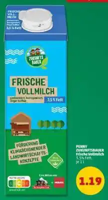 PENNY PENNY Zukunftsbauer Frische Vollmilch Angebot