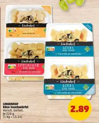 PENNY LINDENHOF Käse-Snackwürfel Angebot