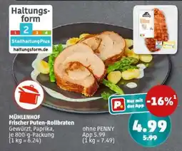 PENNY MÜHLENHOF Frischer Puten-Rollbraten Angebot
