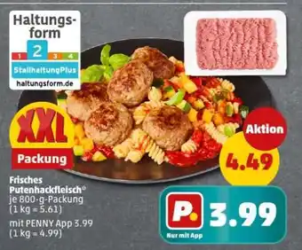 PENNY Frisches Putenhackfleisch Angebot