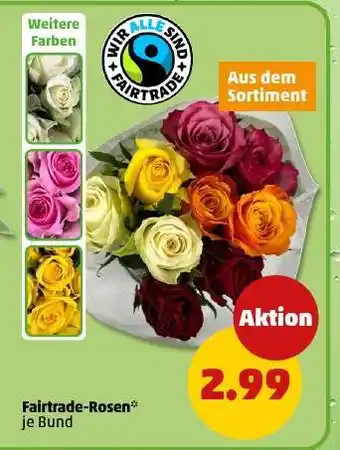 PENNY Fairtrade-Rosen Angebot