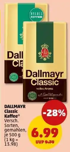 PENNY Dallmayr Classic Kaffee Angebot