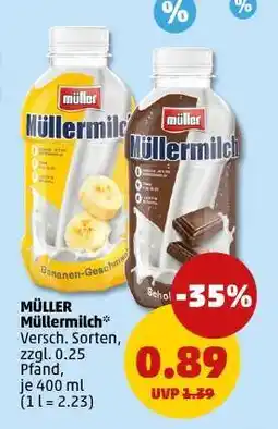 PENNY MÜLLER Müllermilch Angebot