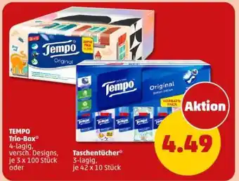 PENNY TEMPO Trio-Box Angebot