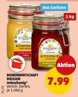 PENNY Bienenwirtschaft Meissen Imkerhonig Angebot