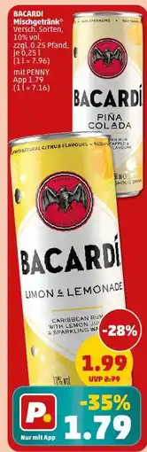 PENNY Bacardi Mischgetränk Angebot
