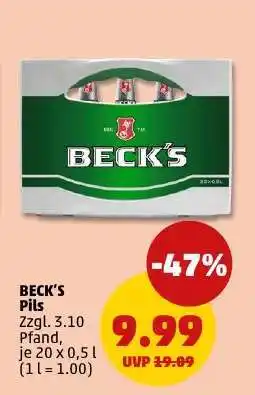 PENNY Beck's Pils Angebot