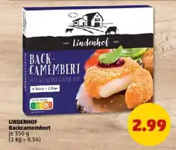 PENNY LINDENHOF Backcamembert Angebot