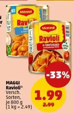 PENNY Maggi Ravioli Angebot
