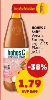 PENNY Hohes C Saft Angebot