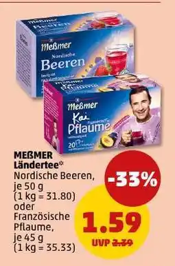 PENNY Meßmer Ländertee Angebot