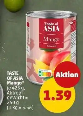 PENNY Taste of ASIA Mango Angebot