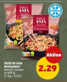 PENNY TASTE OF ASIA Bratnudeln Angebot
