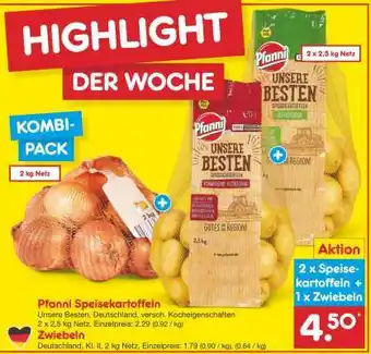 Netto Marken-Discount Pfanni Speisekartoffeln + Zwiebeln Angebot