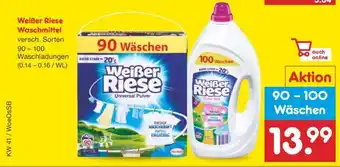 Netto Marken-Discount Weißer Riese Waschmittel Angebot