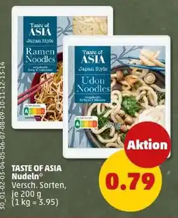 PENNY TASTE OF ASIA Nudeln Angebot